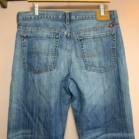 LUCKY BRAND DYLAN BOYFRIEND SUPER DISTRESSED JEANS - Picture 6 of 8